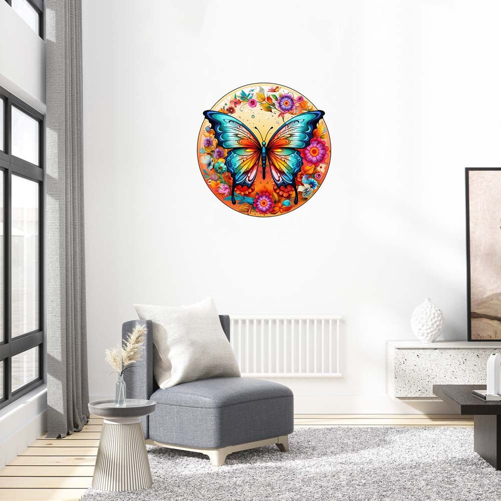 Butterfly - Wooden Jigsaw Puzzle - Wooden Puzzle