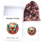 Butterfly - Wooden Jigsaw Puzzle - Wooden Puzzle