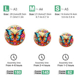 Butterfly - Wooden Jigsaw Puzzle - Wooden Puzzle