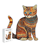 Cat Wonderland - Wooden Jigsaw Puzzle - Wooden Puzzle