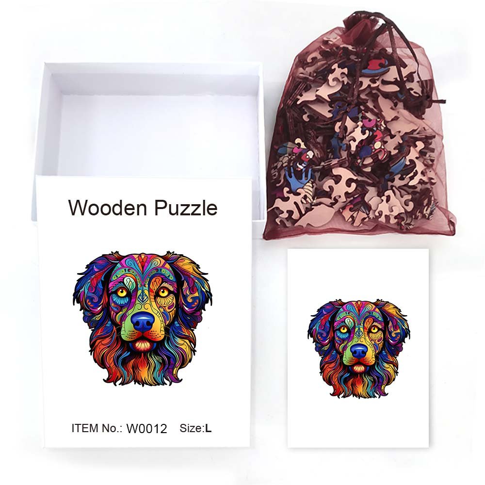 Dog - Wooden Jigsaw Puzzle - Wooden Puzzle