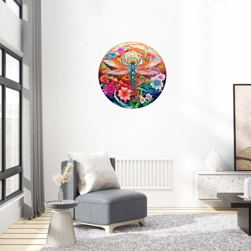 Dragonfly - Wooden Jigsaw Puzzle - Wooden Puzzle