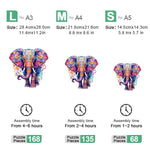 Elephant's Journey Odyssey - Wooden Jigsaw Puzzle - Wooden Puzzle