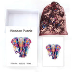 Elephant's Journey Odyssey - Wooden Jigsaw Puzzle - Wooden Puzzle