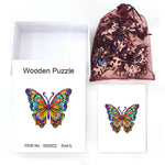 Enchanted Butterfly Challenge - Wooden Jigsaw Puzzle - Wooden Puzzle