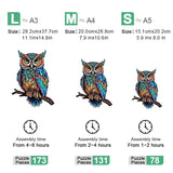 Enchanting Owl Haven - Wooden Jigsaw Puzzle - Wooden Puzzle