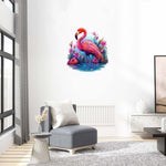 Flamingo Art - Wooden Jigsaw Puzzle - Wooden Puzzle