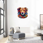 Golden Retriever's Dog Delight - Wooden Jigsaw Puzzle - Wooden Puzzle