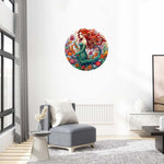Green Mermaid - Wooden Jigsaw Puzzle - Wooden Puzzle