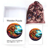 Heaven's Enigmatic Balance - Wooden Jigsaw Puzzle - Wooden Puzzle