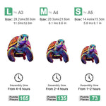 Majestic Sea Turtles - Wooden Jigsaw Puzzle - Wooden Puzzle