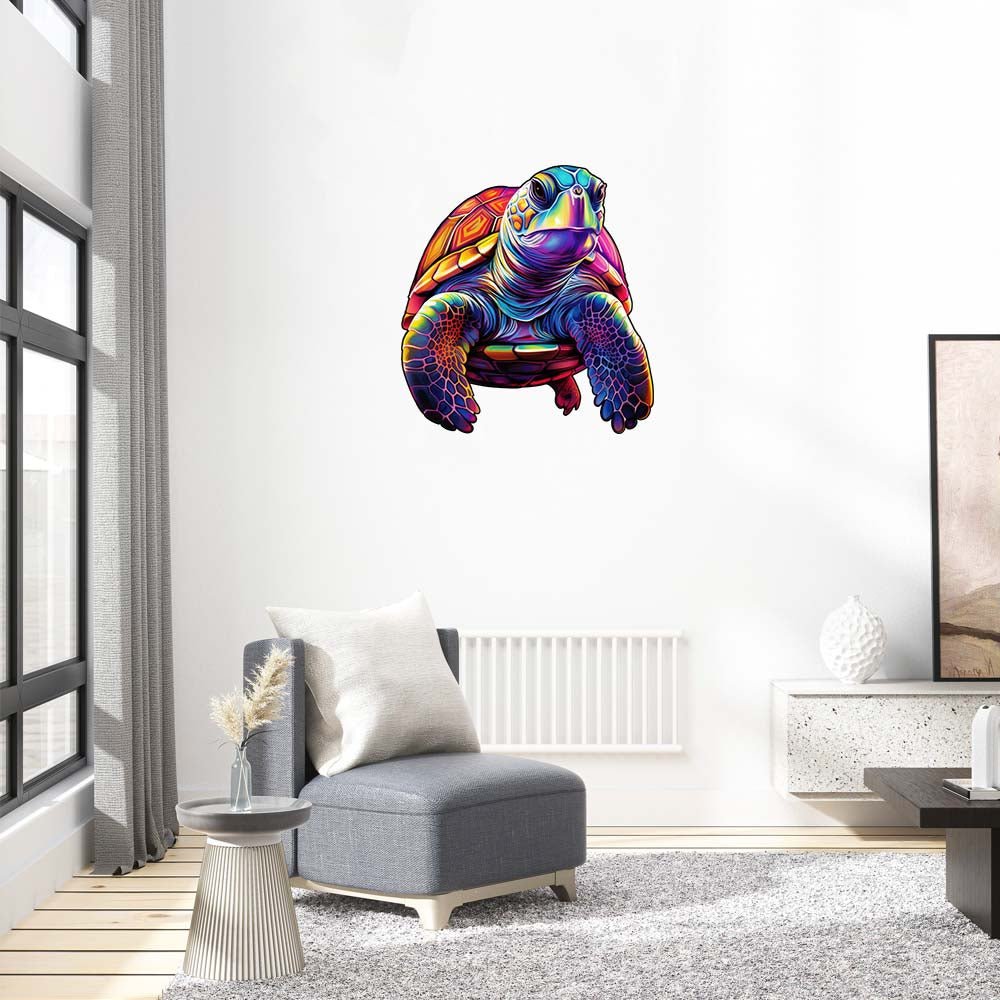 Majestic Sea Turtles - Wooden Jigsaw Puzzle - Wooden Puzzle
