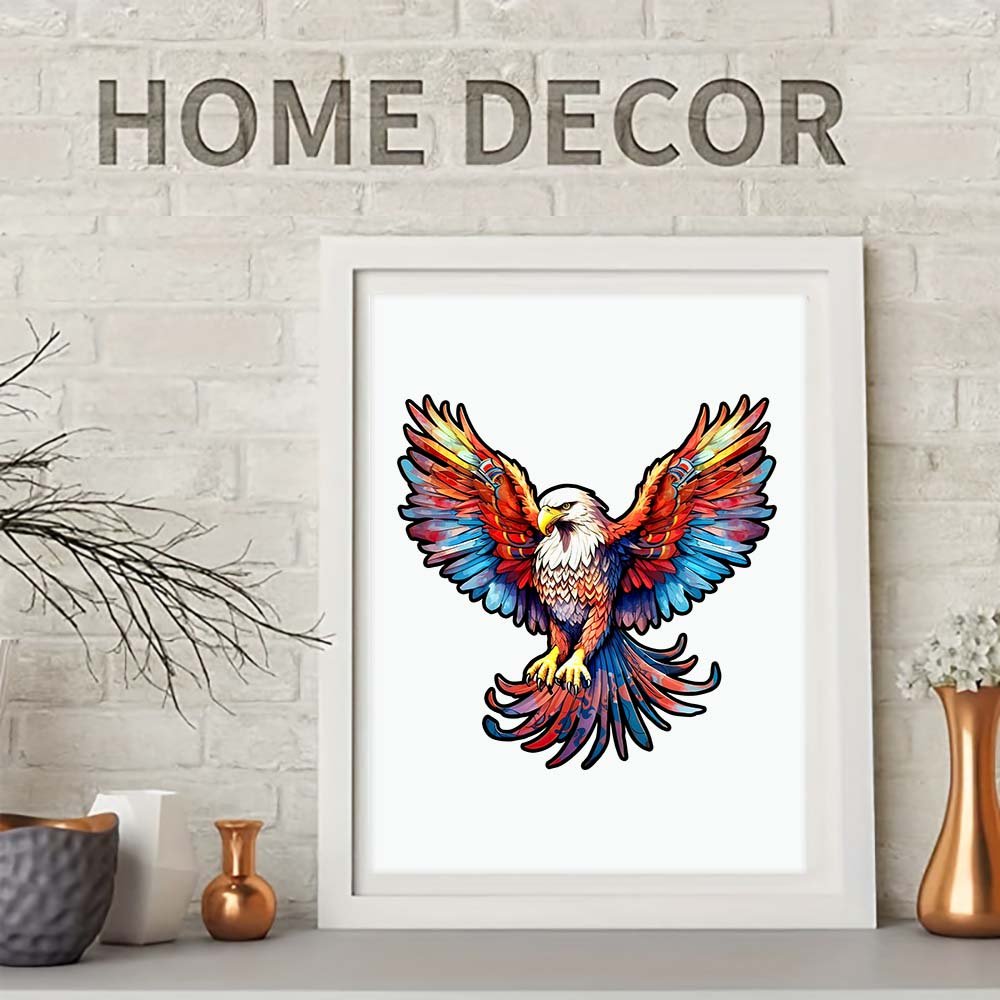 Majesty American Eagle - Wooden Jigsaw Puzzle - Wooden Puzzle