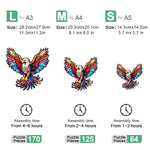 Majesty American Eagle - Wooden Jigsaw Puzzle - Wooden Puzzle