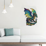Mystical Dragon Quest - Wooden Jigsaw Puzzle - Wooden Puzzle