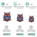 Owl's Secret Realm - Wooden Jigsaw Puzzle - Wooden Puzzle