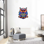 Owl's Secret Realm - Wooden Jigsaw Puzzle - Wooden Puzzle