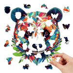 Panda's Playful - Wooden Jigsaw Puzzle - Wooden Puzzle