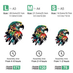 Parrot - Wooden Jigsaw Puzzle - Wooden Puzzle