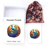 Peacock's Majesty - Wooden Jigsaw Puzzle - Wooden Puzzle