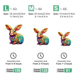 Rabbit's Retreat - Wooden Jigsaw Puzzle - Wooden Puzzle