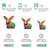 Rabbit's Retreat - Wooden Jigsaw Puzzle - Wooden Puzzle