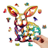 Rabbit's Retreat - Wooden Jigsaw Puzzle - Wooden Puzzle