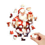 Santa Claus - Wooden Jigsaw Puzzle - Wooden Puzzle