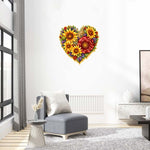 Sunflower Love's Bloom - Wooden Jigsaw Puzzle - Wooden Puzzle