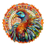 Turkey Thanksgiving - Wooden Jigsaw Puzzle - Wooden Puzzle
