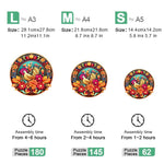 Turkey's Sunflower Thanksgiving - Wooden Jigsaw Puzzle - Wooden Puzzle