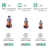 Violin Virtuoso - Wooden Jigsaw Puzzle - Wooden Puzzle