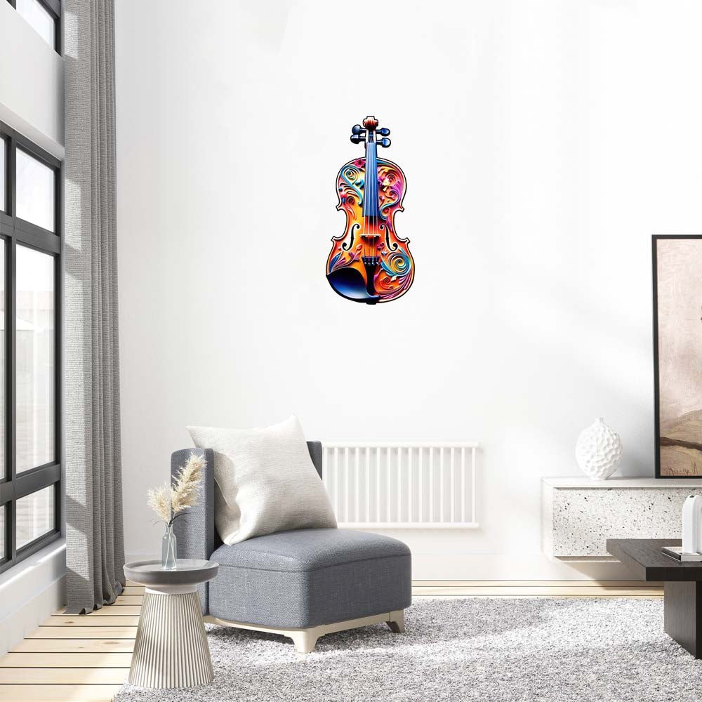 Violin Virtuoso - Wooden Jigsaw Puzzle - Wooden Puzzle