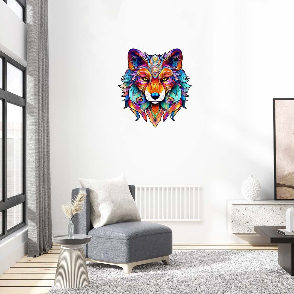 Wolf Whispers - Wooden Jigsaw Puzzle - Wooden Puzzle
