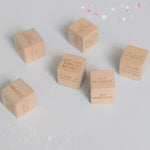 Wooden Date Night Dice After Dark Edition - The Ultimate Christmas & New Year Gift for Couples - Wooden Puzzle