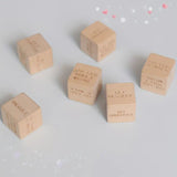 Wooden Date Night Dice After Dark Edition - The Ultimate Christmas & New Year Gift for Couples - Wooden Puzzle